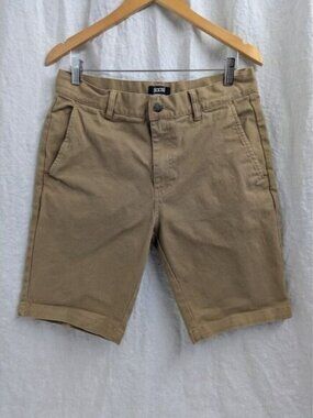 CCS standard plus men's sz 32 tan canvas shorts 10" inseam skateboard summer I10